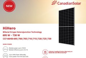 پنل خورشیدی Canadian Solar HiHero CS7-66HB